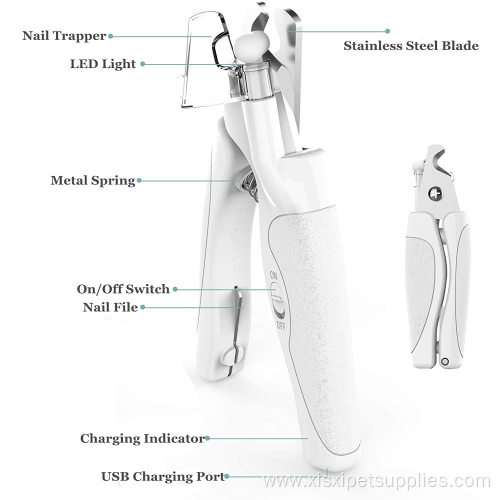 Dogs Cats Electric Nails Claws Trimmer Trimming Grooming